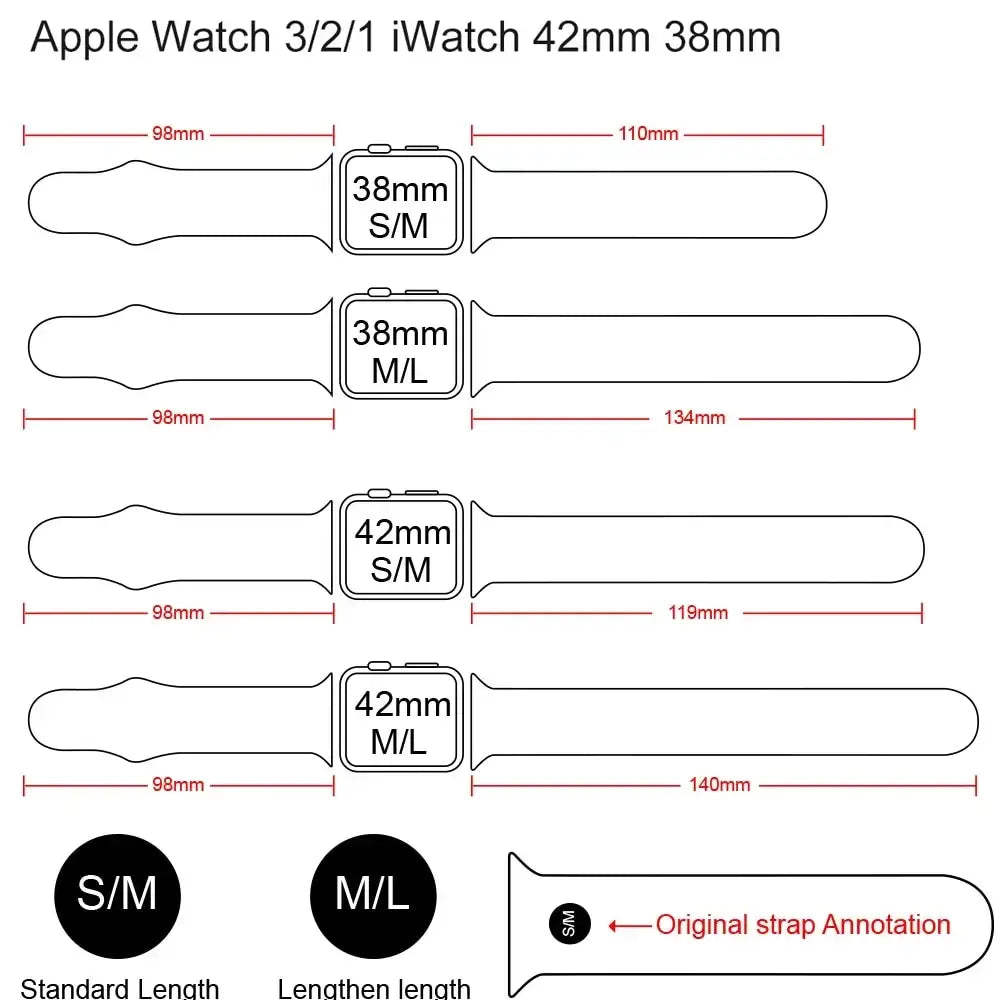 Apple Watch Luminous Silicone Strap