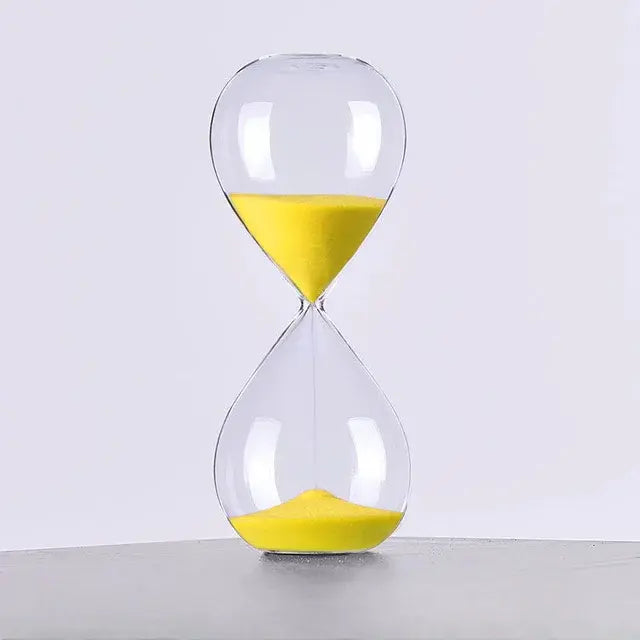 Hourglass Decorative Timer - Modern Colored Sand