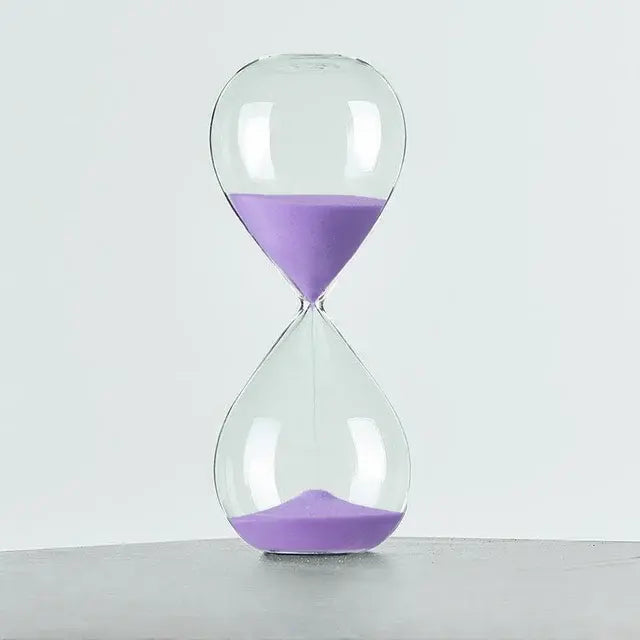 Hourglass Decorative Timer - Modern Colored Sand