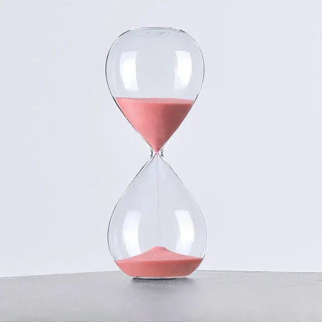 Hourglass Decorative Timer - Modern Colored Sand