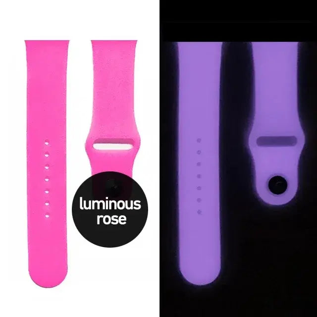 Apple Watch Luminous Silicone Strap