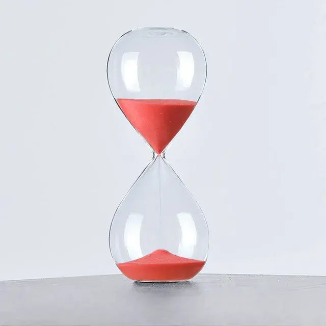 Hourglass Decorative Timer - Modern Colored Sand
