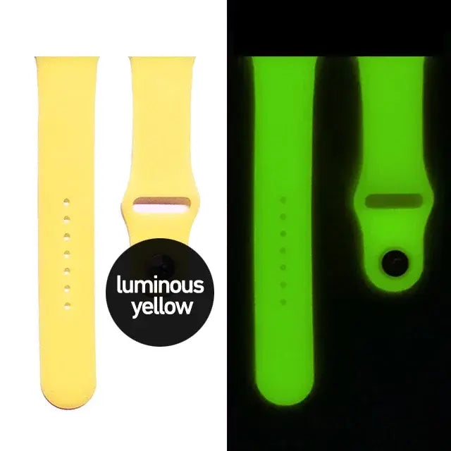 Apple Watch Luminous Silicone Strap