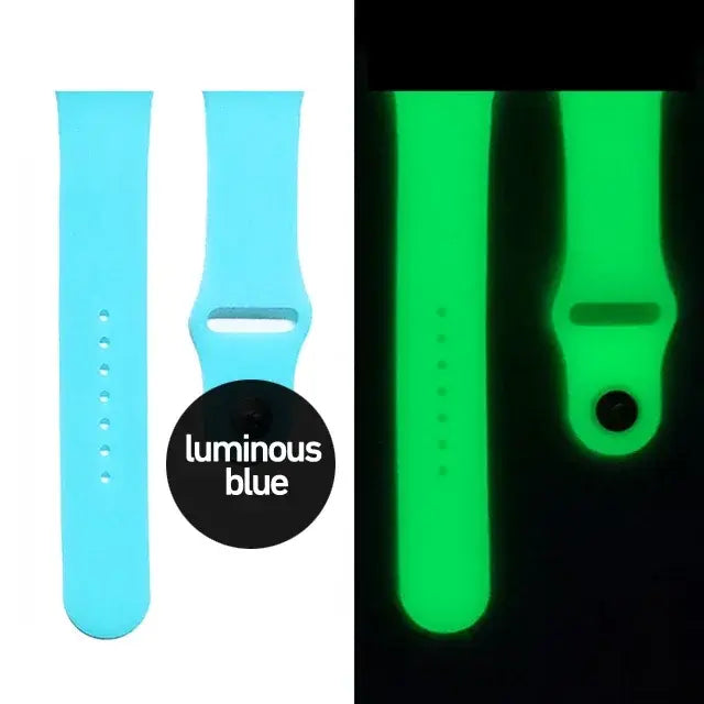 Apple Watch Luminous Silicone Strap