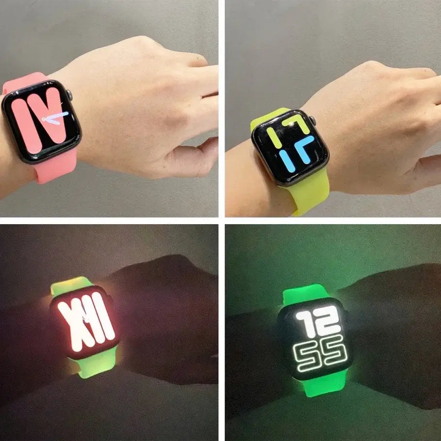 Apple Watch Luminous Silicone Strap