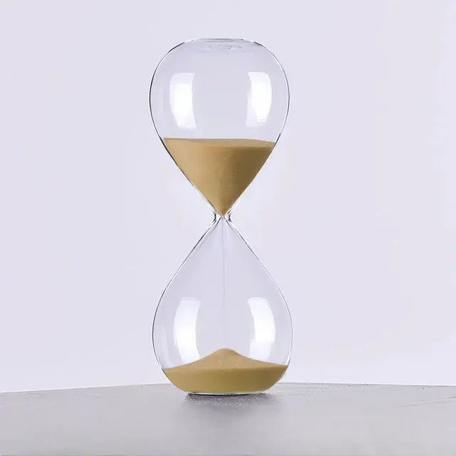 Hourglass Decorative Timer - Modern Colored Sand