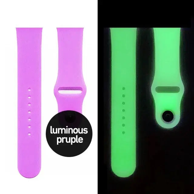Apple Watch Luminous Silicone Strap