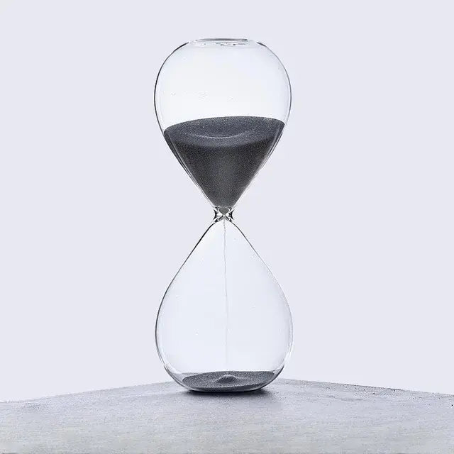 Hourglass Decorative Timer - Modern Colored Sand
