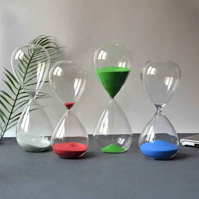 Hourglass Decorative Timer - Modern Colored Sand