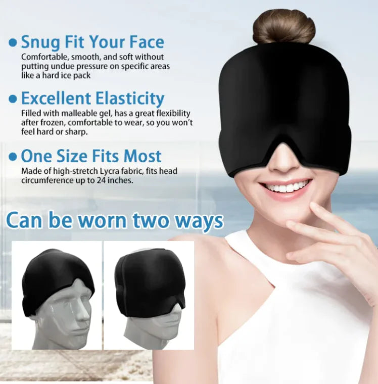 Cooling Gel Eye Mask for Headache Relief