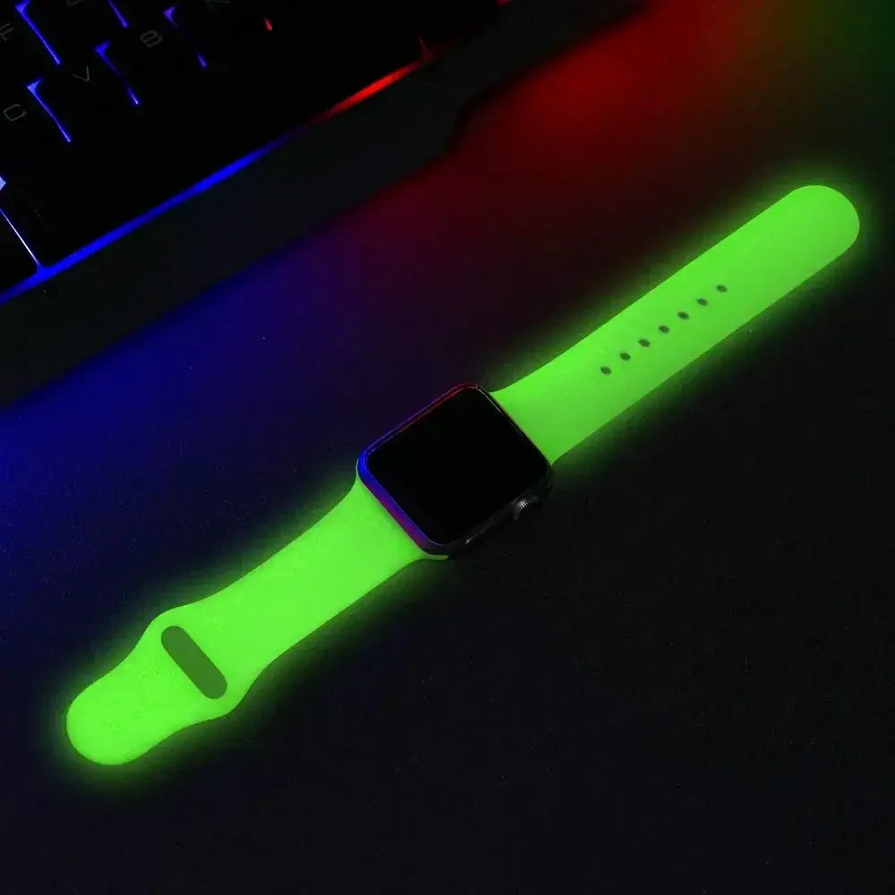 Apple Watch Luminous Silicone Strap